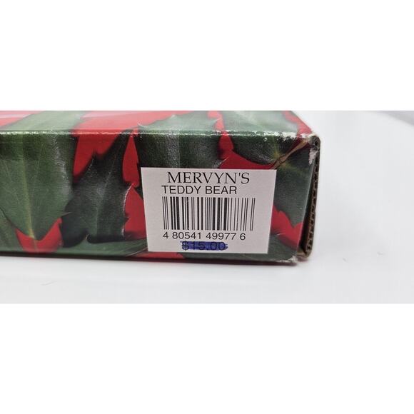 Vintage Frosted Glass Teddy Bear 11.5” Holiday Christmas Platter in Box - Picture 5 of 5